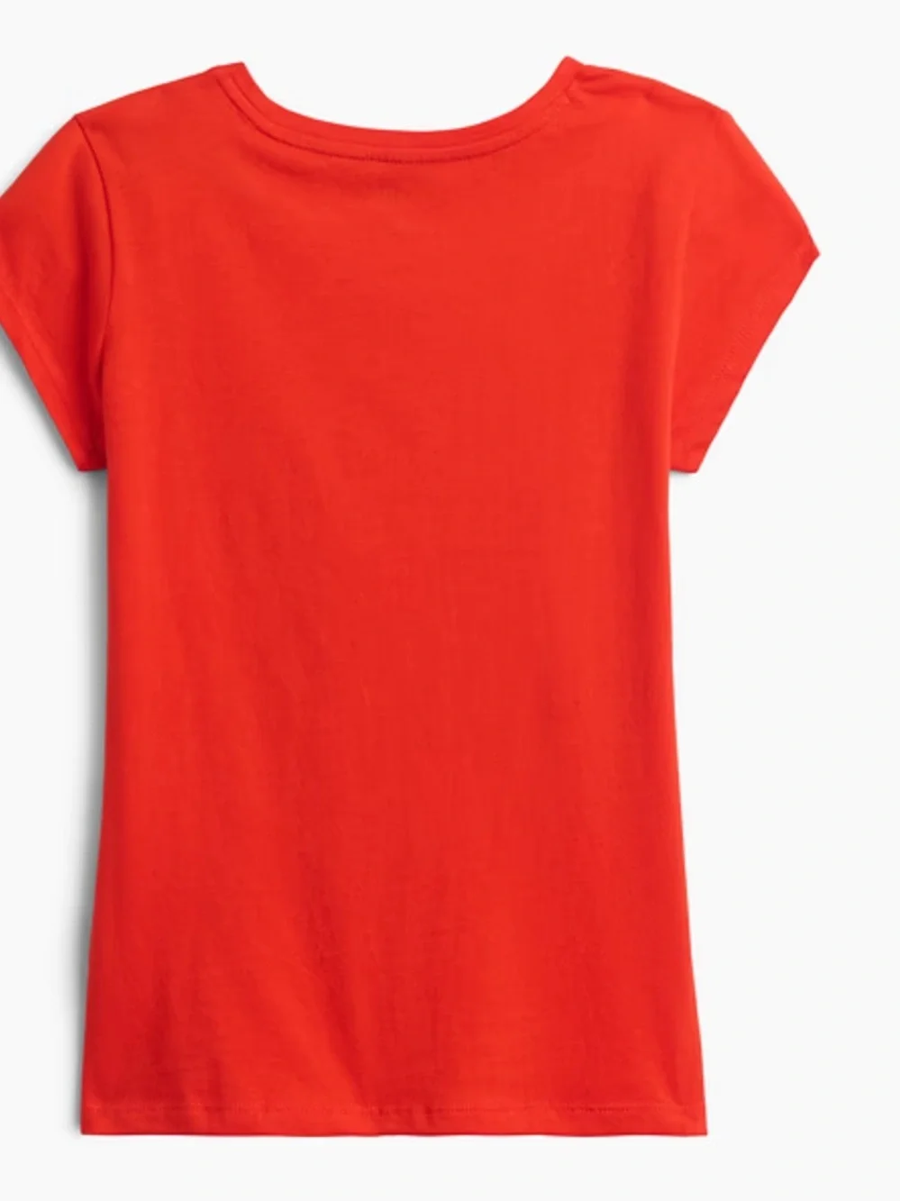 Gap Red Graphic T-Shirt with Rhinestone Star Bow Design for girls NWT size 8